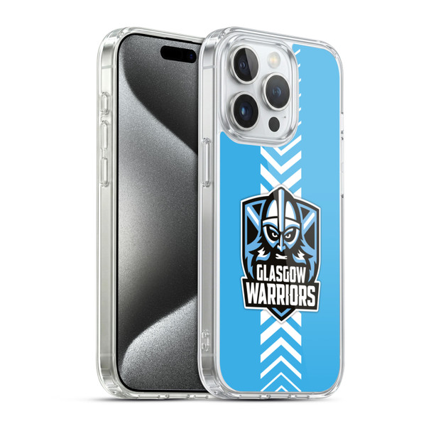 Glasgow Warriors Graphics Arrow Soft Gel Case for Apple iPhone 15 Pro & MagSafe