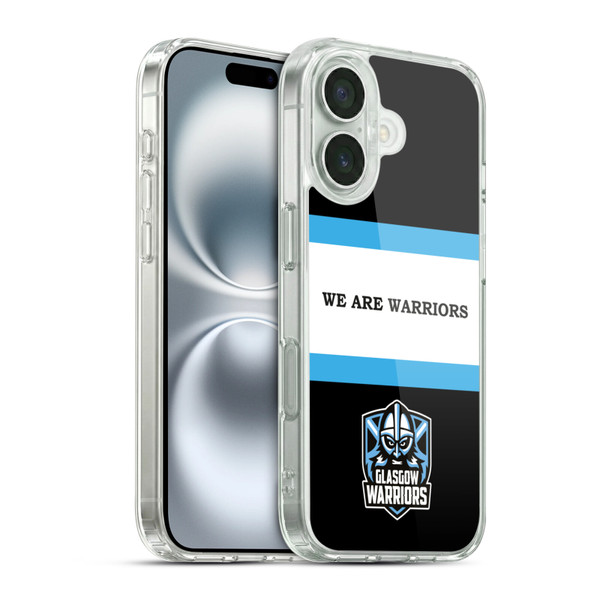 Glasgow Warriors Graphics We Are Warriors Soft Gel Case for Apple iPhone 16 & MagSafe