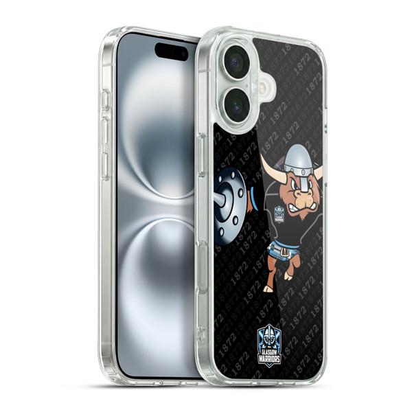 Glasgow Warriors Graphics 1872 Soft Gel Case for Apple iPhone 16 Plus & MagSafe