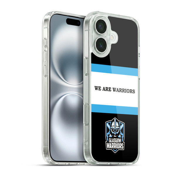 Glasgow Warriors Graphics We Are Warriors Soft Gel Case for Apple iPhone 16 Plus & MagSafe