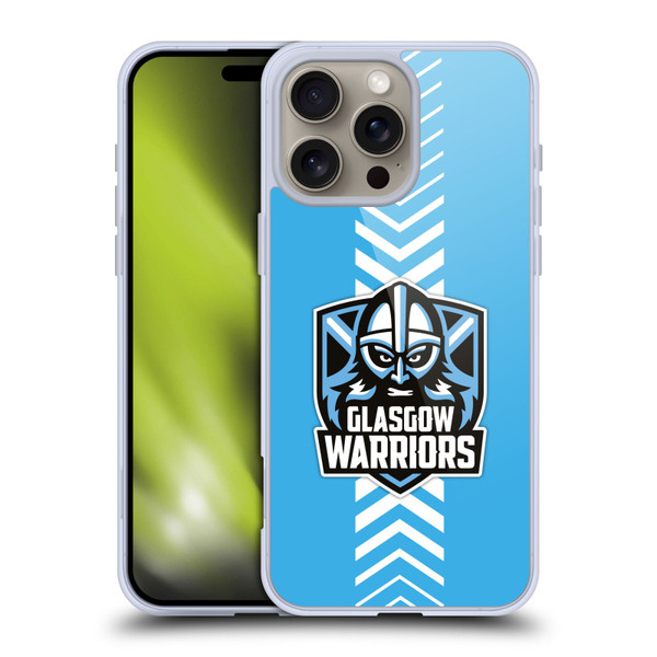 Glasgow Warriors Graphics Arrow Soft Gel Case for Apple iPhone 16 Pro Max