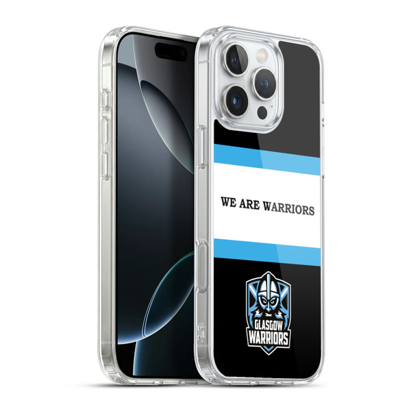 Glasgow Warriors Graphics We Are Warriors Soft Gel Case for Apple iPhone 16 Pro Max & MagSafe