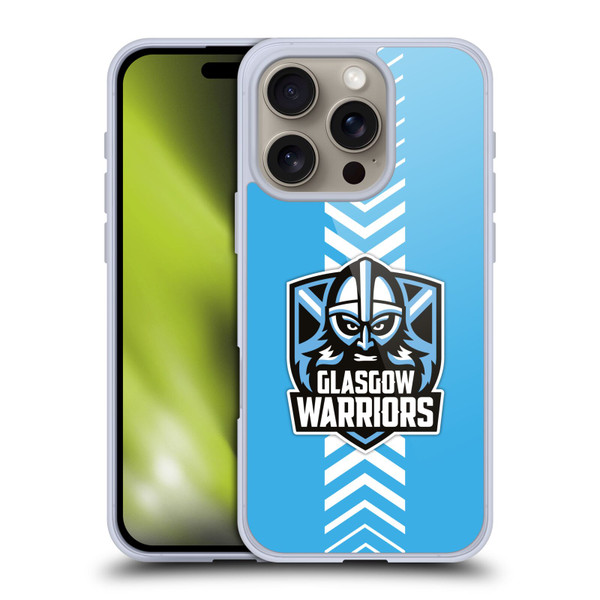 Glasgow Warriors Graphics Arrow Soft Gel Case for Apple iPhone 16 Pro
