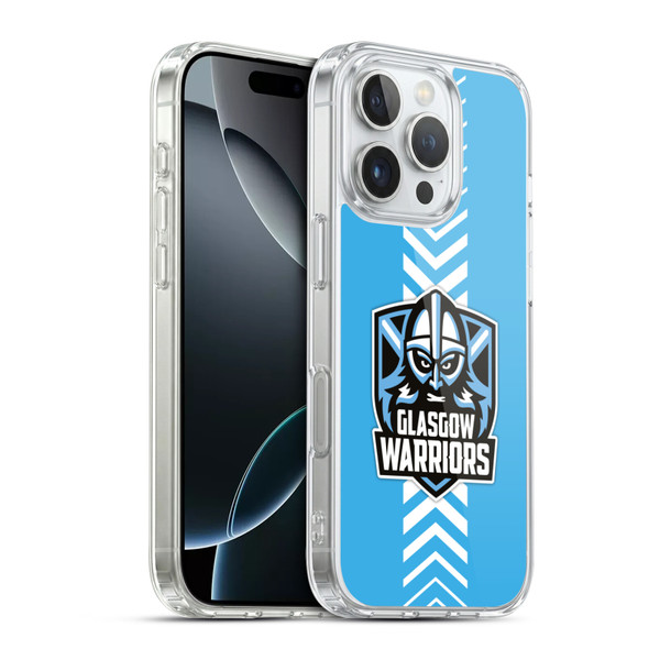 Glasgow Warriors Graphics Arrow Soft Gel Case for Apple iPhone 16 Pro & MagSafe