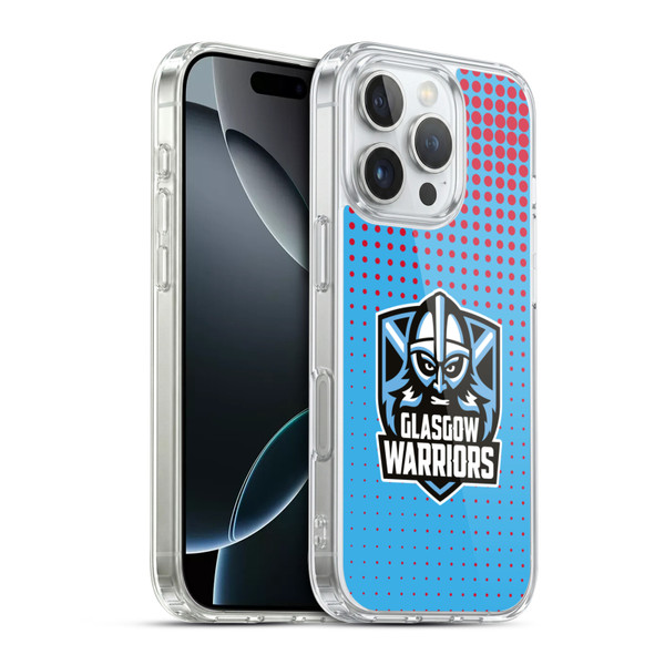 Glasgow Warriors Graphics Red And Blue Soft Gel Case for Apple iPhone 16 Pro & MagSafe