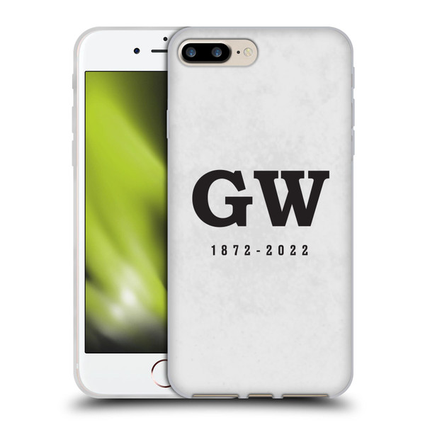 Glasgow Warriors Graphics GW 1872 Soft Gel Case for Apple iPhone 7 Plus / iPhone 8 Plus