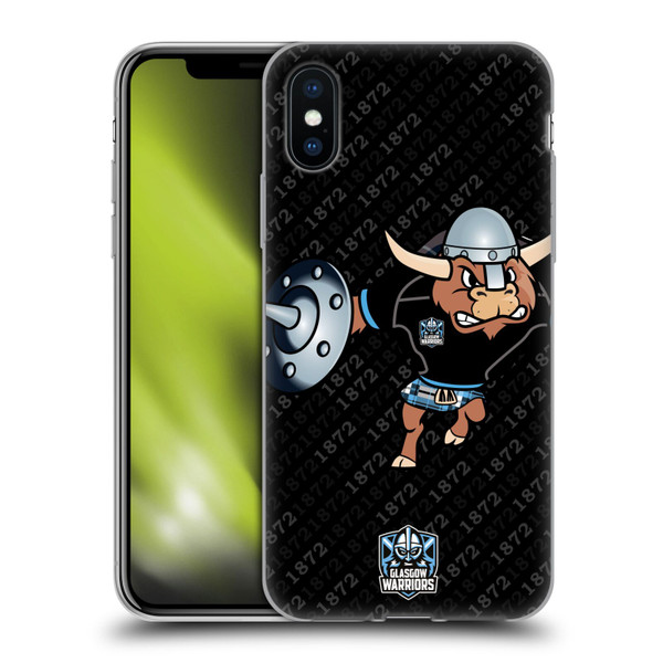 Glasgow Warriors Graphics 1872 Soft Gel Case for Apple iPhone X / iPhone XS