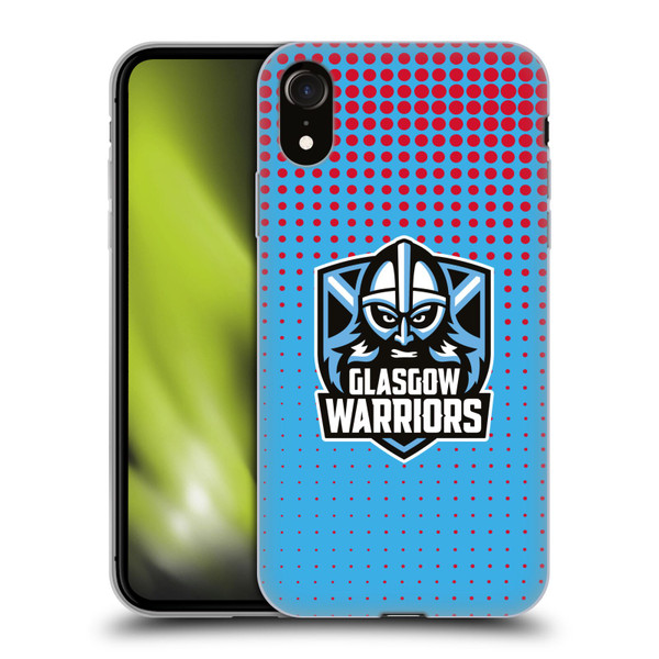 Glasgow Warriors Graphics Red And Blue Soft Gel Case for Apple iPhone XR