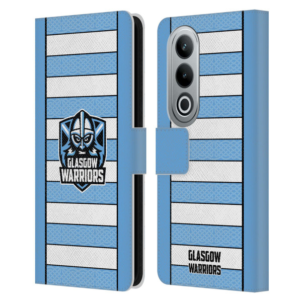 Glasgow Warriors 2024/25 Crest Kit Away Leather Book Wallet Case Cover For OPPO OnePlus Ace 3V 5G