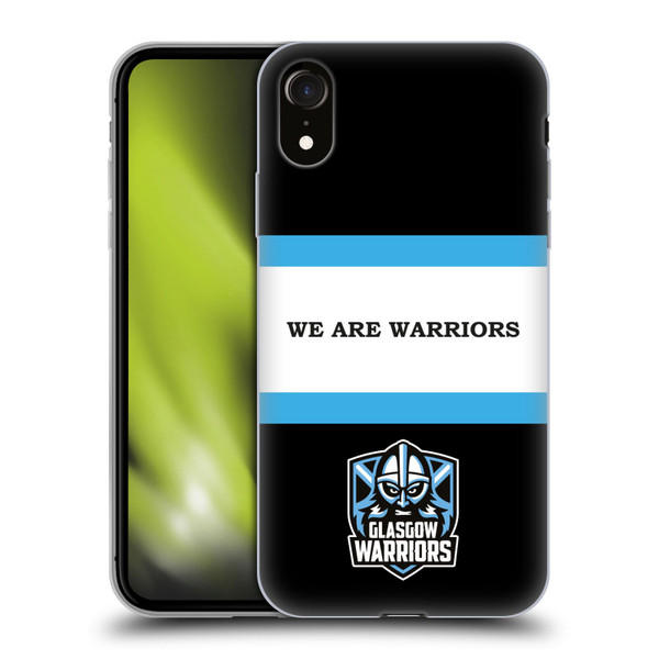 Glasgow Warriors Graphics We Are Warriors Soft Gel Case for Apple iPhone XR