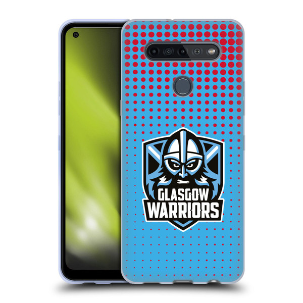 Glasgow Warriors Graphics Red And Blue Soft Gel Case for LG K51S