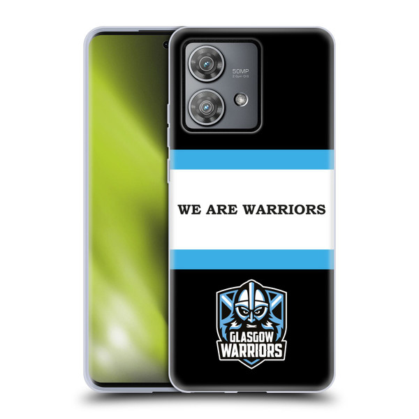 Glasgow Warriors Graphics We Are Warriors Soft Gel Case for Motorola Edge 40 Neo 5G