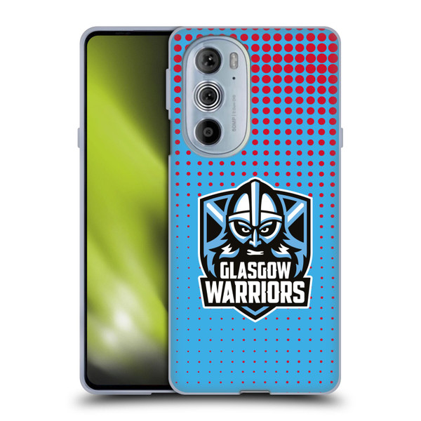 Glasgow Warriors Graphics Red And Blue Soft Gel Case for Motorola Edge X30