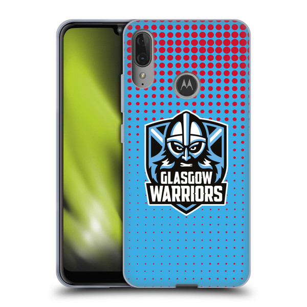Glasgow Warriors Graphics Red And Blue Soft Gel Case for Motorola Moto E6 Plus