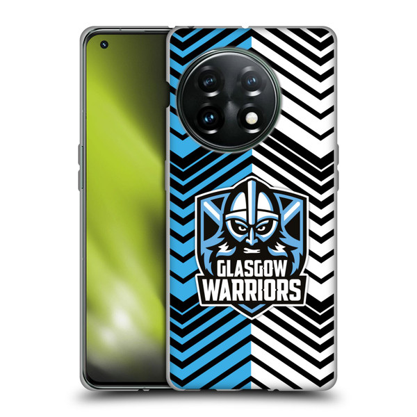 Glasgow Warriors Graphics White And Blue Soft Gel Case for OnePlus 11 5G