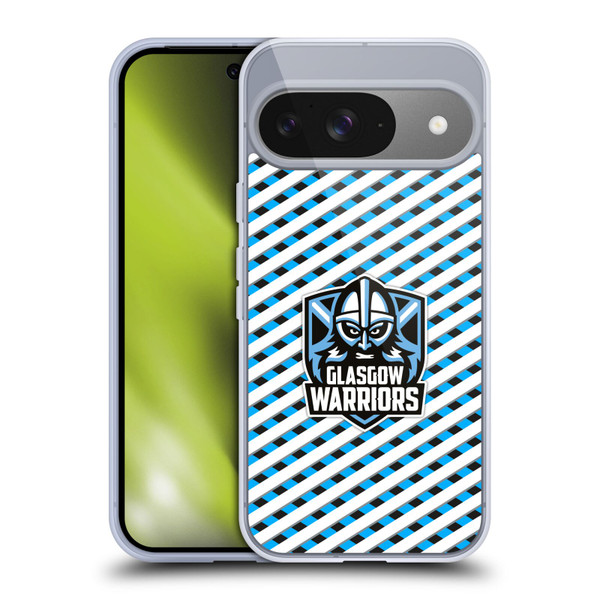 Glasgow Warriors Graphics Stripes Soft Gel Case for Google Pixel 9 / Pixel 9 Pro