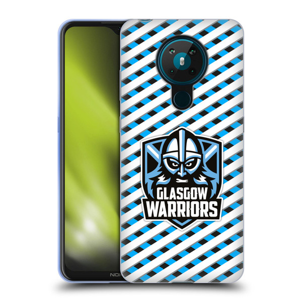Glasgow Warriors Graphics Stripes Soft Gel Case for Nokia 5.3