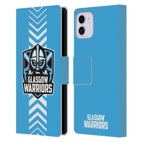 Glasgow Warriors Graphics Arrow Leather Book Wallet Case Cover For Apple iPhone 11