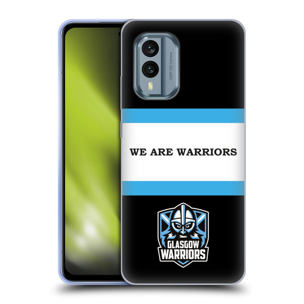 Glasgow Warriors Graphics We Are Warriors Soft Gel Case for Nokia X30