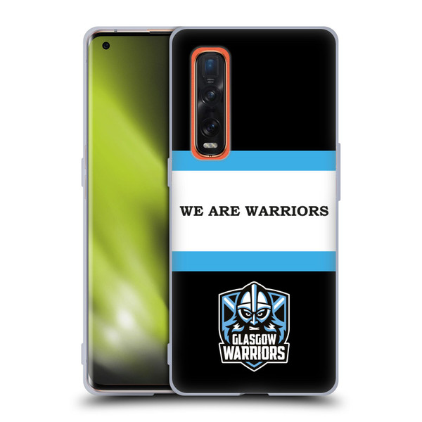 Glasgow Warriors Graphics We Are Warriors Soft Gel Case for OPPO Find X2 Pro 5G