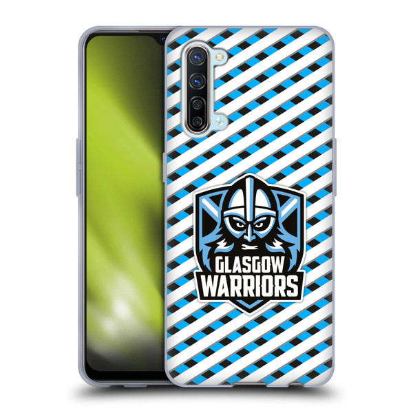 Glasgow Warriors Graphics Stripes Soft Gel Case for OPPO Find X2 Lite 5G