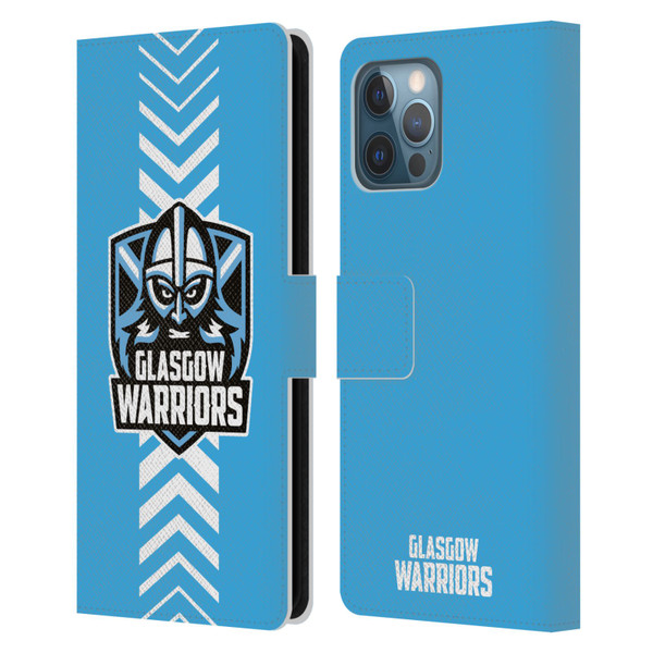 Glasgow Warriors Graphics Arrow Leather Book Wallet Case Cover For Apple iPhone 12 Pro Max