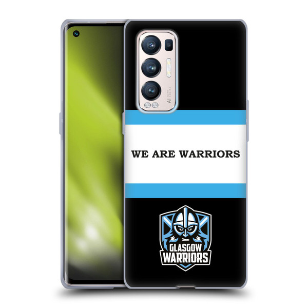 Glasgow Warriors Graphics We Are Warriors Soft Gel Case for OPPO Find X3 Neo / Reno5 Pro+ 5G