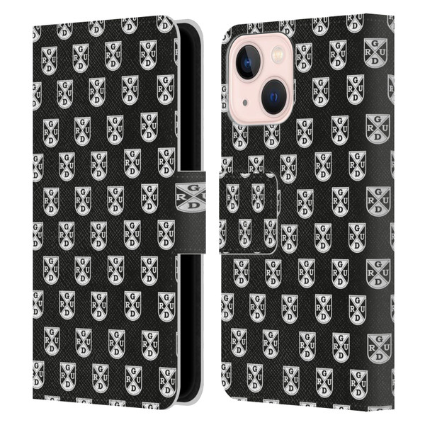 Glasgow Warriors Graphics Pattern Leather Book Wallet Case Cover For Apple iPhone 13 Mini