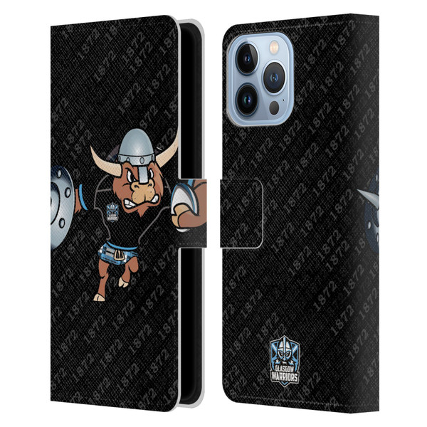 Glasgow Warriors Graphics 1872 Leather Book Wallet Case Cover For Apple iPhone 13 Pro Max
