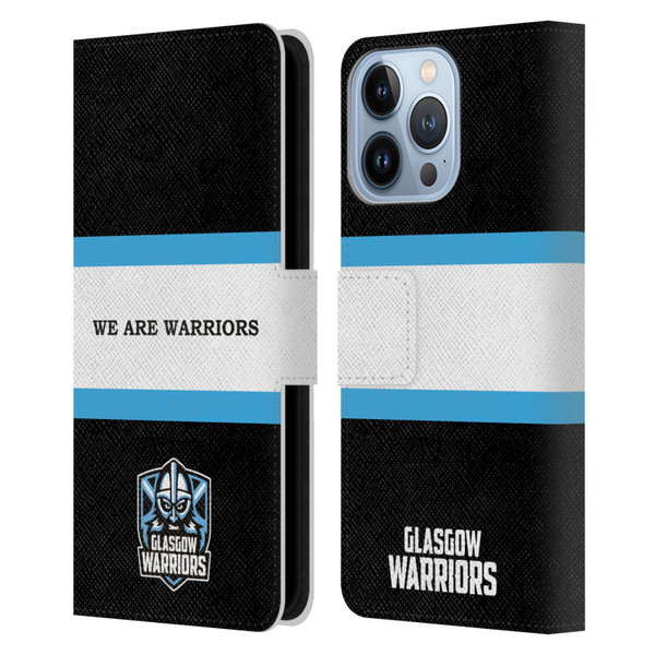 Glasgow Warriors Graphics We Are Warriors Leather Book Wallet Case Cover For Apple iPhone 13 Pro