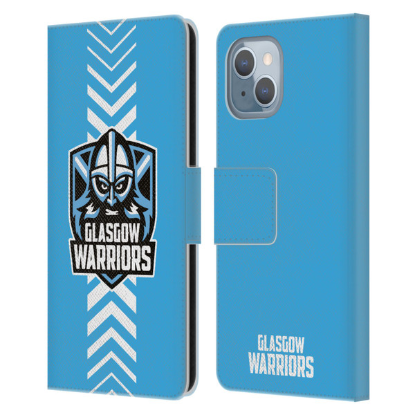 Glasgow Warriors Graphics Arrow Leather Book Wallet Case Cover For Apple iPhone 14