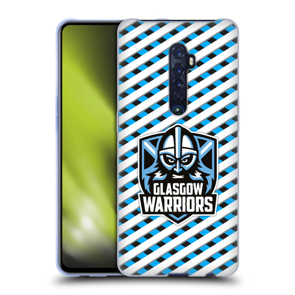 Glasgow Warriors Graphics Stripes Soft Gel Case for OPPO Reno 2