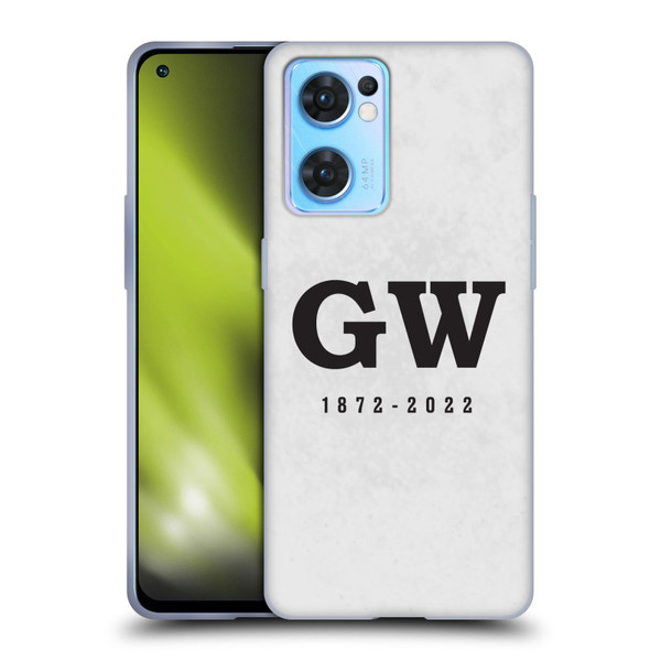 Glasgow Warriors Graphics GW 1872 Soft Gel Case for OPPO Reno7 5G / Find X5 Lite