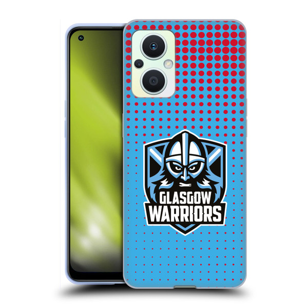 Glasgow Warriors Graphics Red And Blue Soft Gel Case for OPPO Reno8 Lite