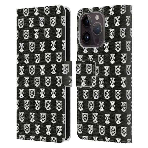 Glasgow Warriors Graphics Pattern Leather Book Wallet Case Cover For Apple iPhone 15 Pro