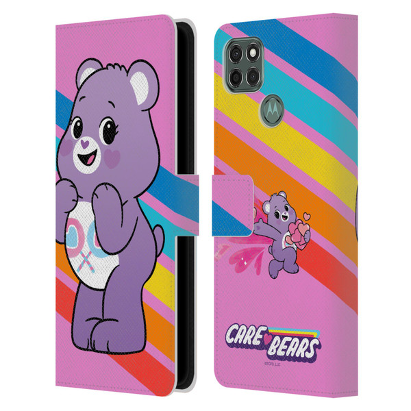 Care Bears Characters Share Leather Book Wallet Case Cover For Motorola Moto G9 Power