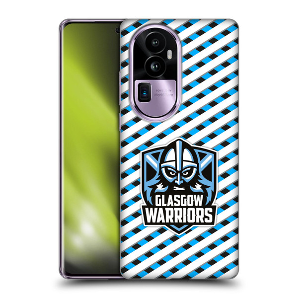 Glasgow Warriors Graphics Stripes Soft Gel Case for OPPO Reno10 Pro+