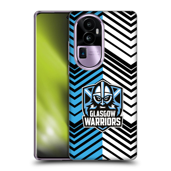 Glasgow Warriors Graphics White And Blue Soft Gel Case for OPPO Reno10 Pro+