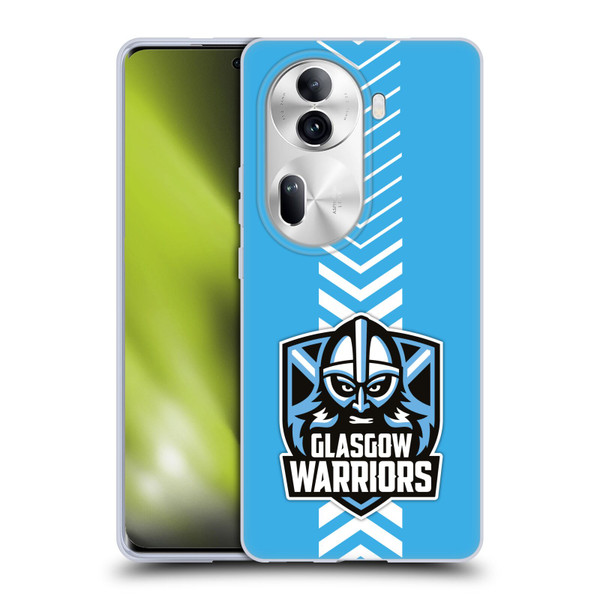Glasgow Warriors Graphics Arrow Soft Gel Case for OPPO Reno11 Pro