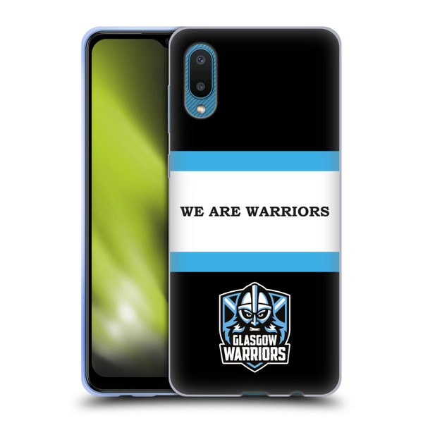 Glasgow Warriors Graphics We Are Warriors Soft Gel Case for Samsung Galaxy A02/M02 (2021)