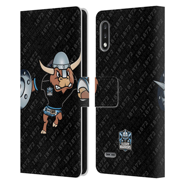 Glasgow Warriors Graphics 1872 Leather Book Wallet Case Cover For LG K22