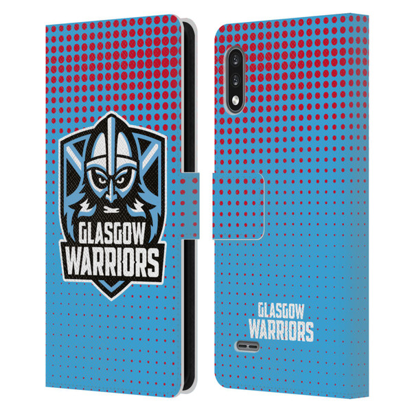 Glasgow Warriors Graphics Red And Blue Leather Book Wallet Case Cover For LG K22