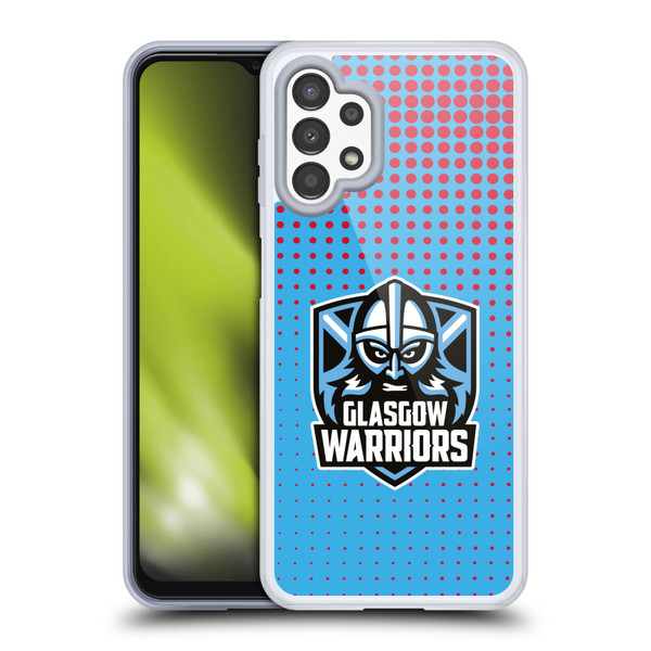 Glasgow Warriors Graphics Red And Blue Soft Gel Case for Samsung Galaxy A13 (2022)