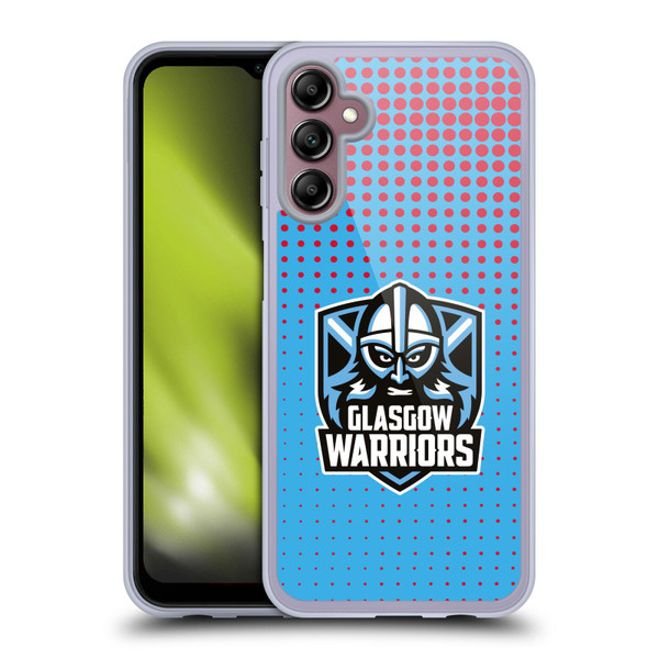 Glasgow Warriors Graphics Red And Blue Soft Gel Case for Samsung Galaxy A14 5G