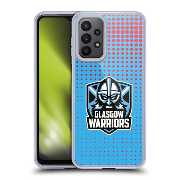 Glasgow Warriors Graphics Red And Blue Soft Gel Case for Samsung Galaxy A23 / 5G (2022)