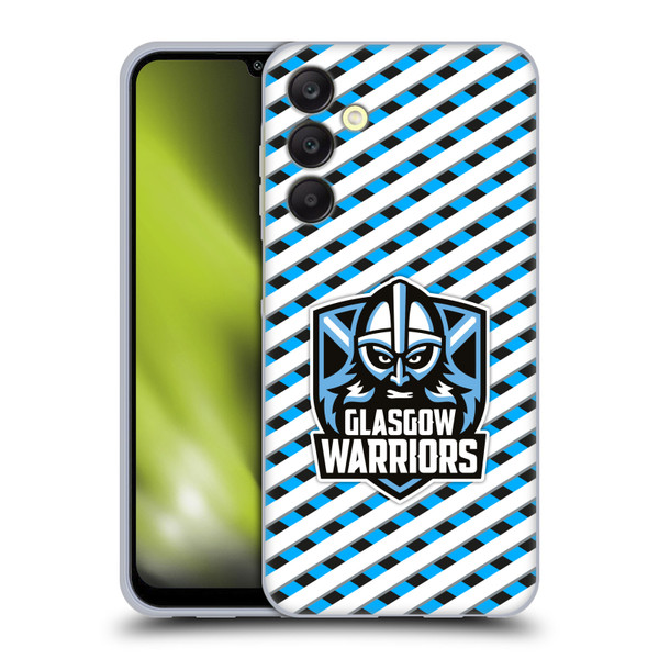 Glasgow Warriors Graphics Stripes Soft Gel Case for Samsung Galaxy A25 5G