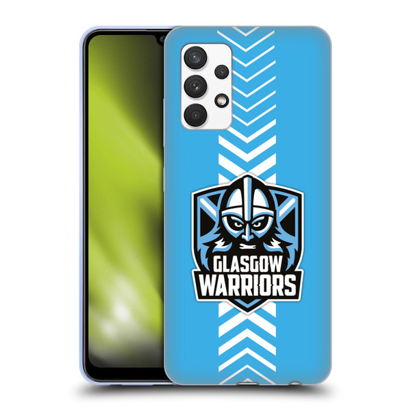 Glasgow Warriors Graphics Arrow Soft Gel Case for Samsung Galaxy A32 (2021)