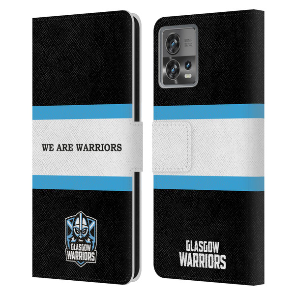 Glasgow Warriors Graphics We Are Warriors Leather Book Wallet Case Cover For Motorola Moto Edge 30 Fusion