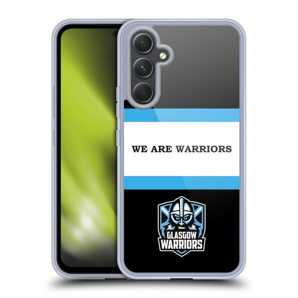 Glasgow Warriors Graphics We Are Warriors Soft Gel Case for Samsung Galaxy A54 5G