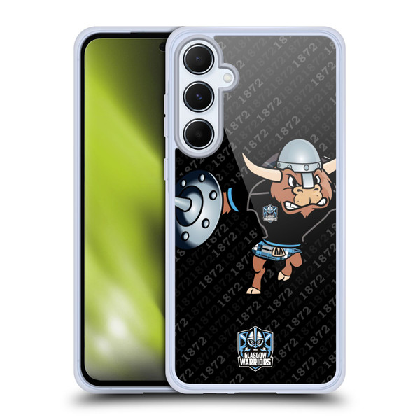 Glasgow Warriors Graphics 1872 Soft Gel Case for Samsung Galaxy A55 5G